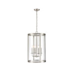Millennium Lighting 94201-BN Aydenn Four Light Pendant Brushed Nickel finish