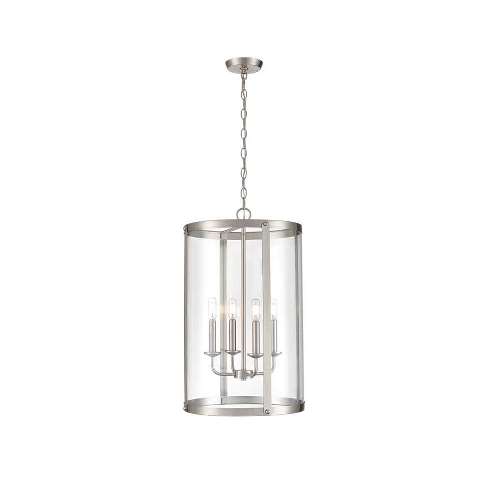 Millennium Lighting 94201-BN Aydenn Four Light Pendant Brushed Nickel finish