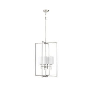 Millennium Lighting 96004-BN Luxx Four Light Pendant Brushed Nickel finish