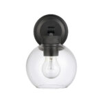 Millennium Lighting 99101-MB Jonatan One Light Sconce Matte Black finish