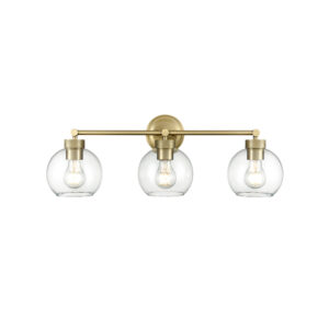 Millennium Lighting 99103-VB Jonatan Three Light Vanity Vintage Brass finish