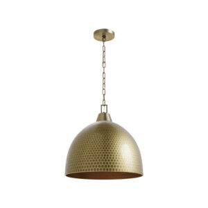 Millennium Lighting 99205-AGBR Arrco Three Light Pendant Aged Brass finish