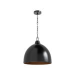 Millennium Lighting 99206-BLSS Arrco Three Light Pendant Black Stainless Steel finish