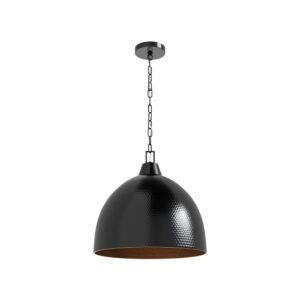 Millennium Lighting 99206-BLSS Arrco Three Light Pendant Black Stainless Steel finish