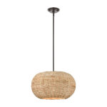 Millennium Lighting 99301-OB Bemo One Light Pendant Oiled Bronze finish