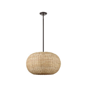 Millennium Lighting 99302-OB Bemo Three Light Pendant Oiled Bronze finish