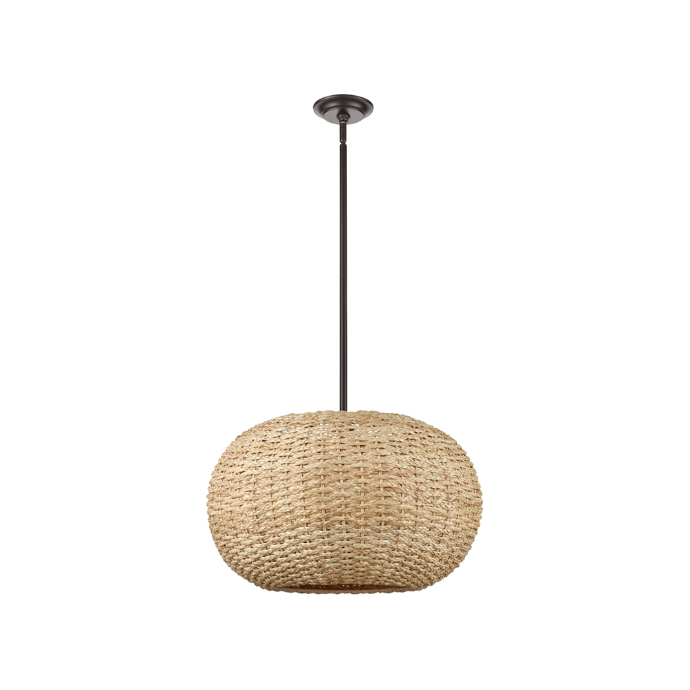 Millennium Lighting 99302-OB Bemo Three Light Pendant Oiled Bronze finish