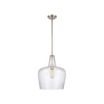 Millennium Lighting 99401-BN Puckette One Light Pendant Brushed Nickel finish