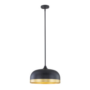 Millennium Lighting 99601-MB Amarra Three Light Pendant Matte Black finish