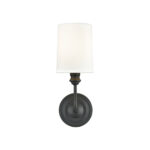 Millennium Lighting 99801-MB Leena One Light Sconce Matte Black finish