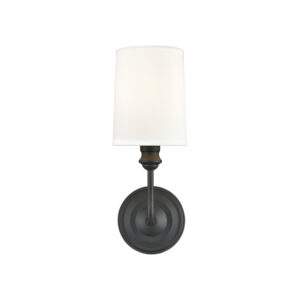 Millennium Lighting 99801-MB Leena One Light Sconce Matte Black finish
