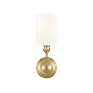 Millennium Lighting 99801-VB Leena One Light Sconce Vintage Brass finish