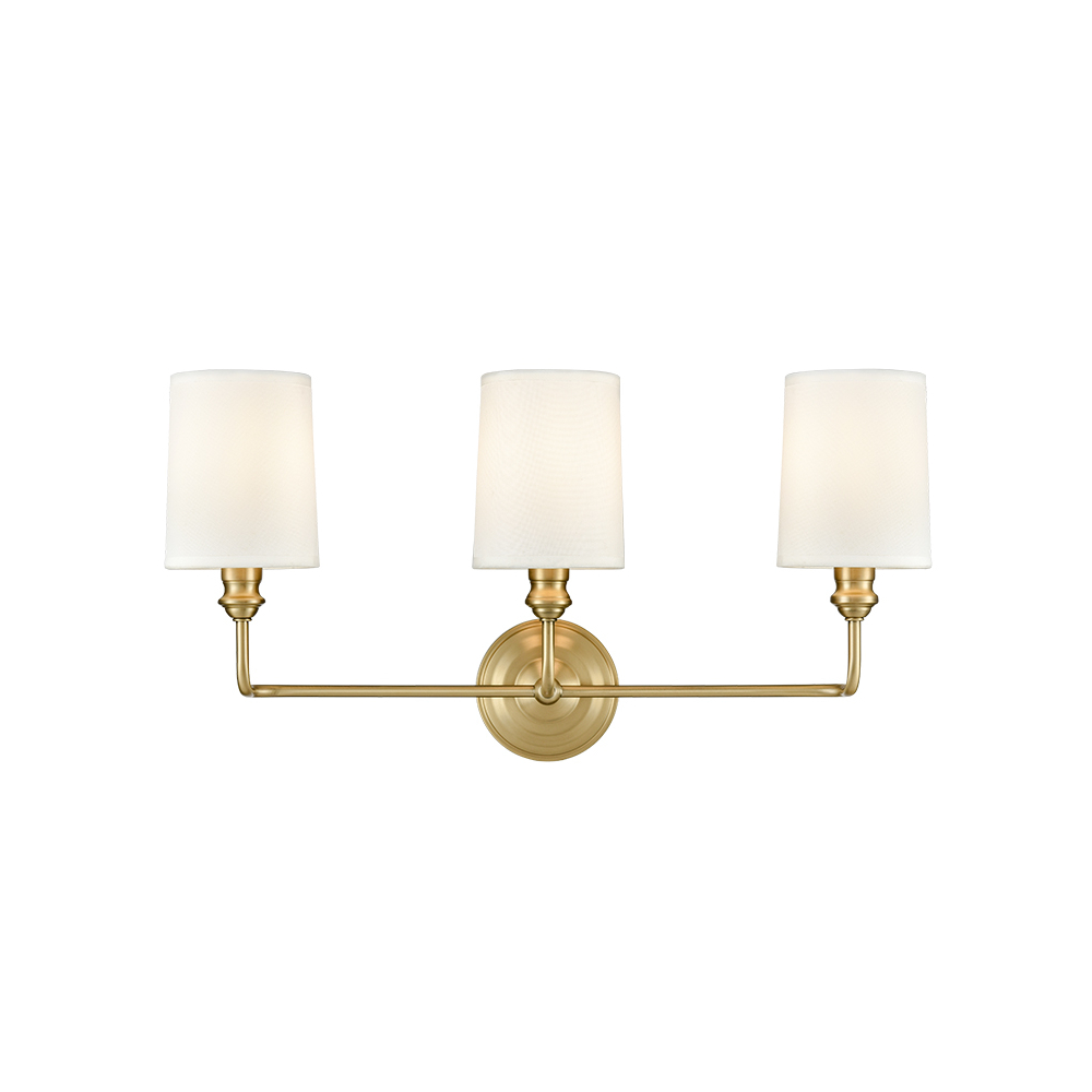 Millennium Lighting 99803-VB Leena Three Light Vanity Vintage Brass finish