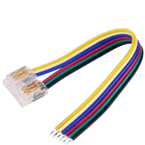 Goodlite G-49527 Clear Rgbww Starter Connector 5pk