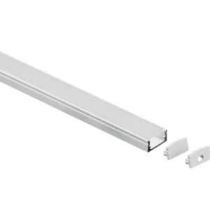 Goodlite G-96427 1/2" Aluminum Surface Mount Channel White