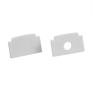 Goodlite G-99920 1/2" White End Caps