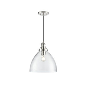 Millennium Lighting 218101-PN Khrisa One Light Pendant Polished Nickel finish