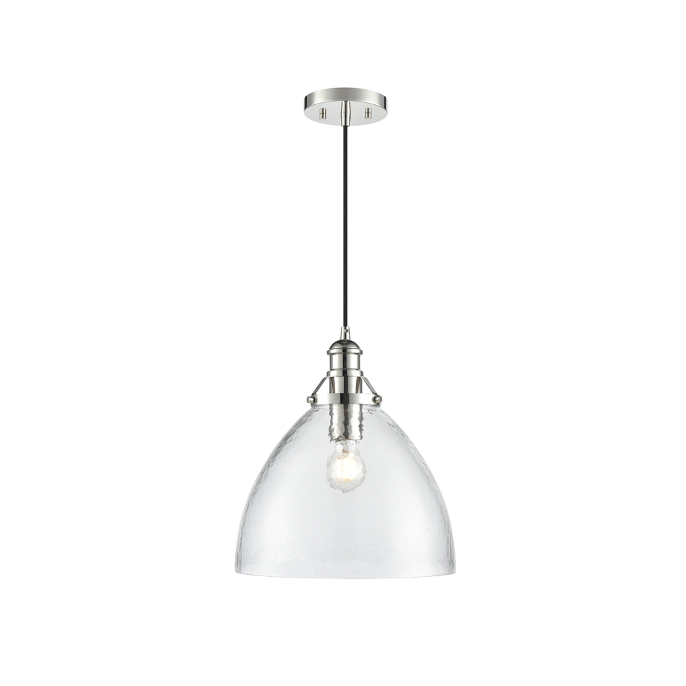 Millennium Lighting 218101-PN Khrisa One Light Pendant Polished Nickel finish