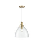 Millennium Lighting 218101-VB Khrisa One Light Pendant Vintage Brass finish