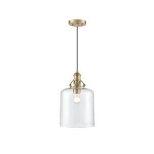 Millennium Lighting 218201-VB Khrisa One Light Pendant Vintage Brass finish