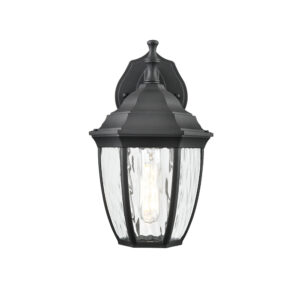 Millennium Lighting 220001-TBK One Light Outdoor Wall Mount Textured Black finish
