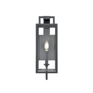 Millennium Lighting 280001-TBK Lamont One Light Outdoor Wall Mount Textured Black finish