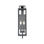 Millennium Lighting 280002-TBK Lamont Two Light Outdoor Wall Mount Textured Black finish