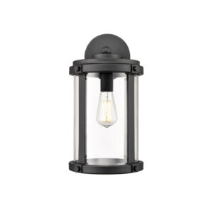 Millennium Lighting 290101-TBK One Light Outdoor Wall Mount Textured Black finish