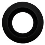 Goodlite G-97720 4" Round Retro Black Cover
