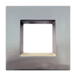 Goodlite G-97726 4" Square Retro Niquel Cover