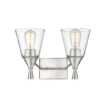 Millennium Lighting 410002-BN Artini Two Light Vanity Brushed Nickel finish