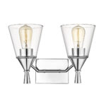 Millennium Lighting 410002-CH Artini Two Light Vanity Chrome finish