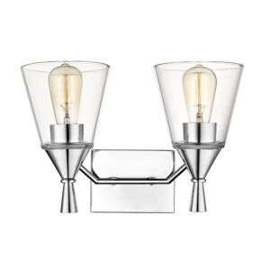 Millennium Lighting 410002-CH Artini Two Light Vanity Chrome finish