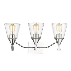 Millennium Lighting 410003-CH Artini Three Light Vanity Chrome finish