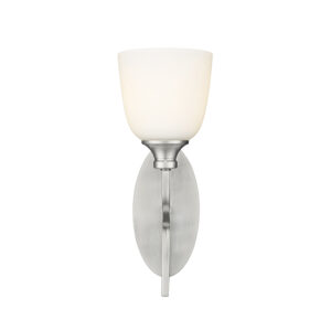 Millennium Lighting 491001-BN Alberta One Light Wall Sconce Brushed Nickel finish