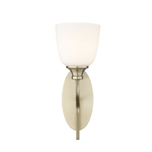 Millennium Lighting 491001-MG Alberta One Light Wall Sconce Modern Gold finish