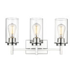 Millennium Lighting 494003-CH Janna Three Light Vanity Chrome finish