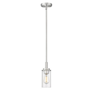 Millennium Lighting 495001-BN Janna One Light Mini-Pendant Brushed Nickel finish