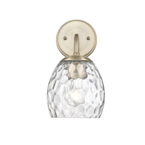 Millennium Lighting 498001-MG Gallos One Light Wall Sconce Modern Gold finish