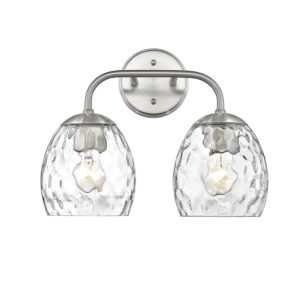 Millennium Lighting 498002-BN Gallos Two Light Vanity Brushed Nickel finish