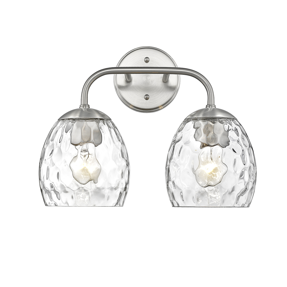 Millennium Lighting 498002-BN Gallos Two Light Vanity Brushed Nickel finish