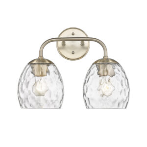 Millennium Lighting 498002-MG Gallos Two Light Vanity Modern Gold finish