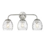 Millennium Lighting 498003-BN Gallos Three Light Vanity Brushed Nickel finish