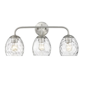 Millennium Lighting 498003-BN Gallos Three Light Vanity Brushed Nickel finish