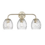 Millennium Lighting 498003-MG Gallos Three Light Vanity Modern Gold finish
