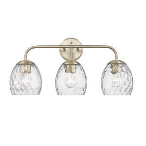 Millennium Lighting 498003-MG Gallos Three Light Vanity Modern Gold finish