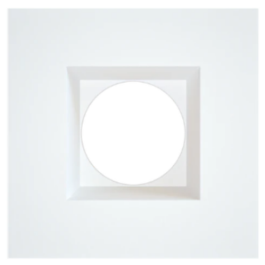 Goodlite G-21420 4 Inch White Square Trim