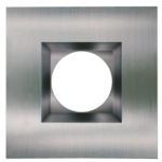 Goodlite G-21424 4 Inch Brushed Nickel Square Trim