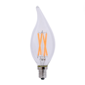 Goodlite G-83380 3.5w Candelabra Flame Tip Bulb 2700k