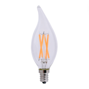 Goodlite G-83514 5w Candelabra Flame Tip Bulb 3000k